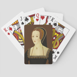 Anne Boleyn - historische Abbildung Spielkarten