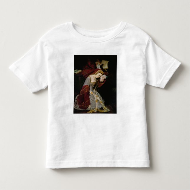 Anne Boleyn im Tower, Detail, 1835 Kleinkind T-shirt (Vorderseite)