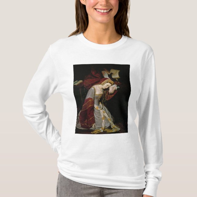 Anne Boleyn im Turm, Detail, 1835 T-Shirt (Vorderseite)
