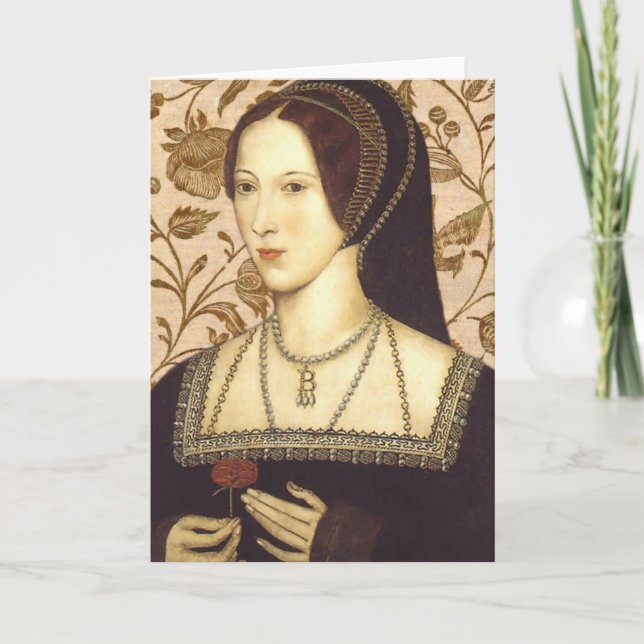 Anne Boleyn Karte (Vorderseite)