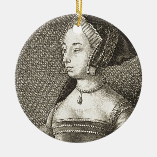 Anne Boleyn Keramikornament (Vorne)