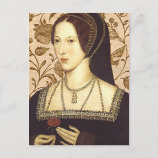 Anne Boleyn Postkarte