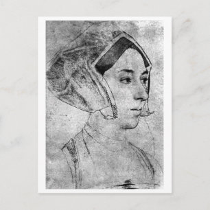Anne Boleyn Postkarte