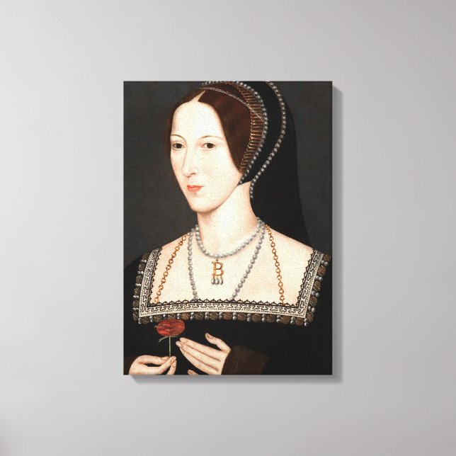 Anne Boleyn Tudor Queen Hever Castle Leinwanddruck (Vorderseite)