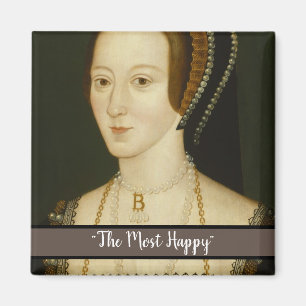 Anne Boleyns Motto auf einem Magnet