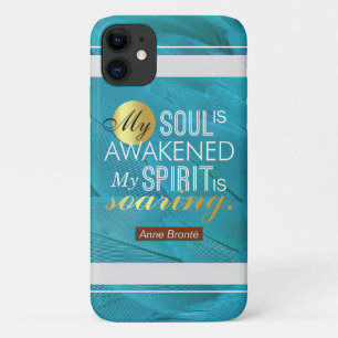 Anne Bronte Gedicht Zitat - Mein Soul ist erwacht Case-Mate iPhone Hülle