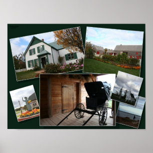 Anne der grünen Giebel, Collagenplakat! Poster