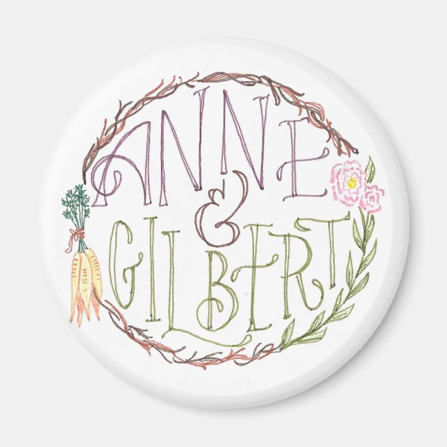 Anne & Gilbert Magnet (Vorne)