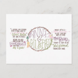 Anne & Gilbert Postkarte