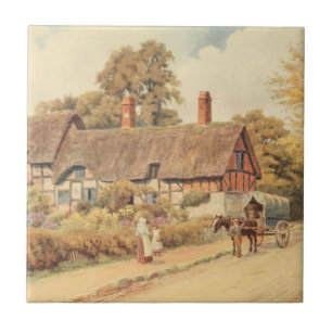 Anne Hathaway's Cottage III, Stratford-upon-Avon Fliese