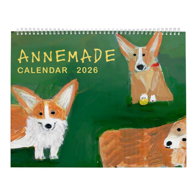 ANNE MADE 2026 CALENDAR KALENDER (Titelbild)