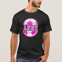 Anne Name Girls Soccer Fußballsport Fan Ba