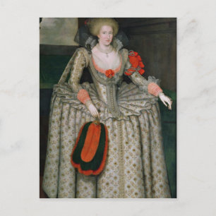 Anne of Denmark, c.1605-10 Postkarte