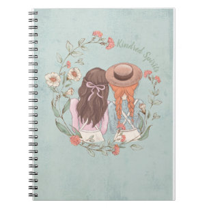 Anne of Green Gables Floral Notebook Notizblock