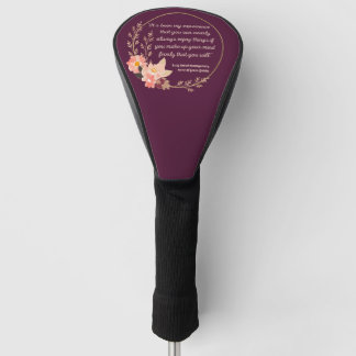 Anne of Green Gables Zitat I - Niedlicher Stil Golf Headcover