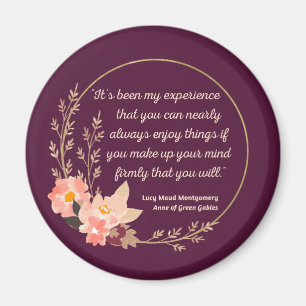 Anne of Green Gables Zitat I - Niedlicher Stil Magnet
