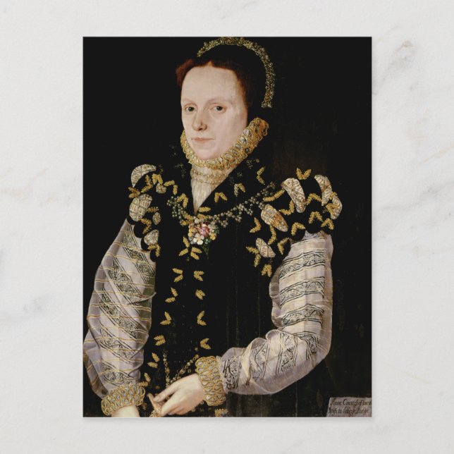 Anne Russell, Countess of Warwick, c.1565 Postkarte (Vorderseite)