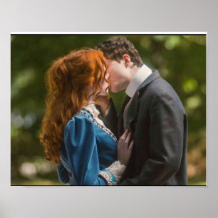 Anne und Gilbert Kiss Anne mit einem E Poster