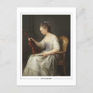 Anne Vallayer-Coster #3 - Kunsthandwerkskarte Postkarte