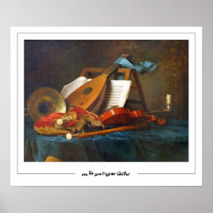 Anne Vallayer-Coster Zedign Art Poster #10