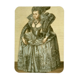 Anne von (1574-1619) Ehefrau Dänemarks James I, Magnet