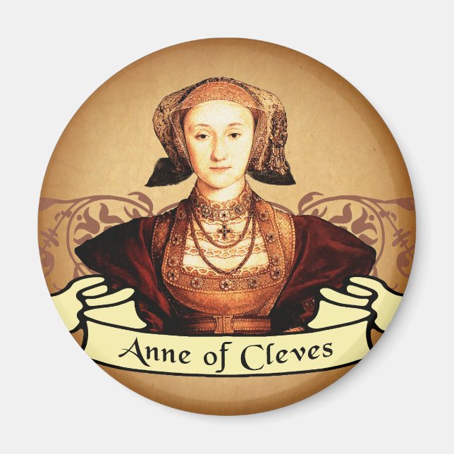 Anne von Cleves Classic Magnet (Vorne)