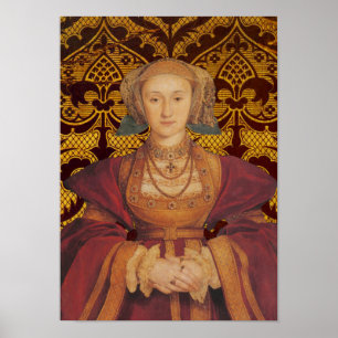 Anne von Cleves, Königin von England-Porträt Poster