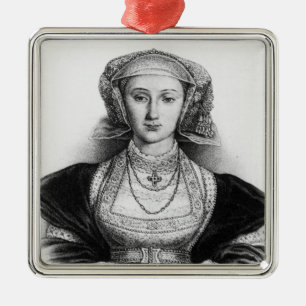 Anne von Cleves Silbernes Ornament