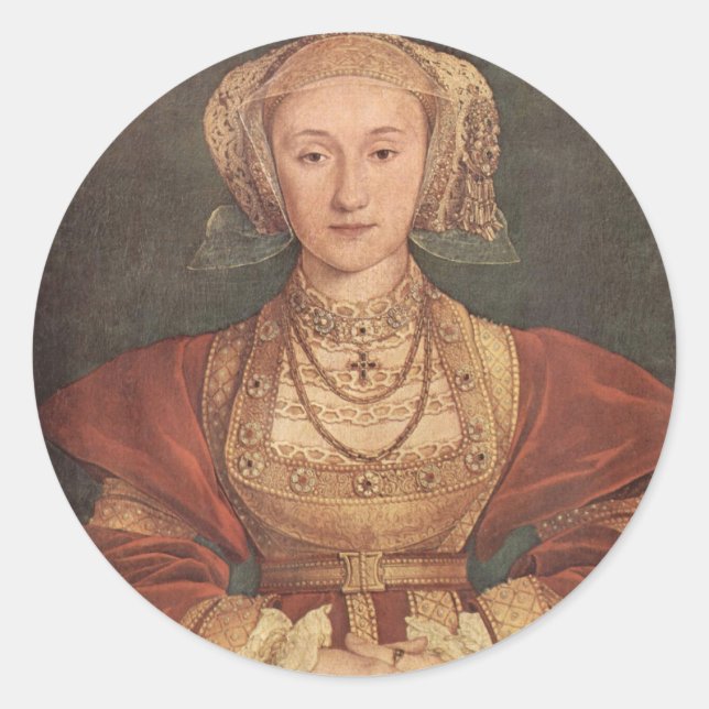 Anne von Cleves Stickers (Vorderseite)