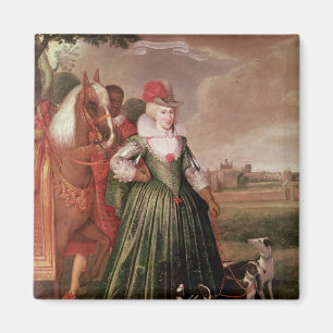 Anne von Dänemark, 1617 Magnet