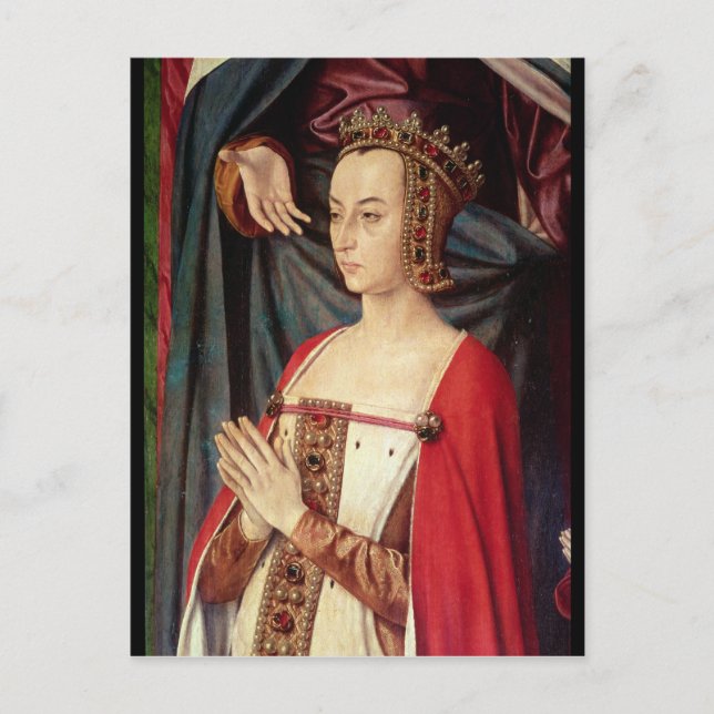 Anne von Frankreich Postkarte (Vorderseite)