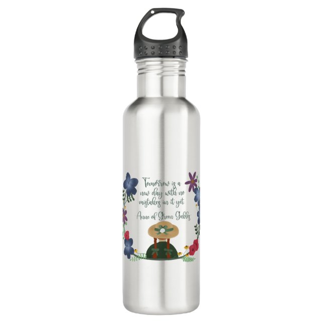 Anne von Green Gables Edelstahlflasche (Vorderseite)