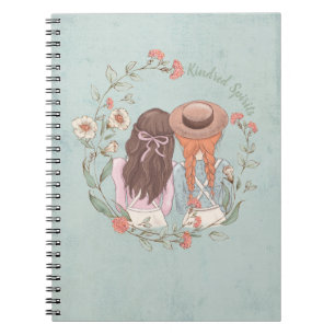 Anne von Green Gables Floral-Notebook Notizblock