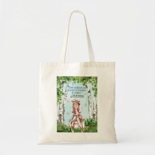 Anne von Green Gables Friends Zitat Tote Tag Tragetasche