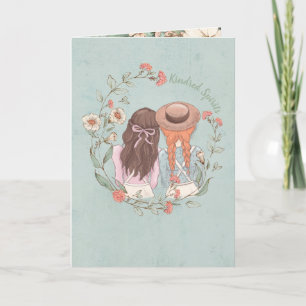 Anne von Green Gables Kindred Spirit Grußkarte Karte