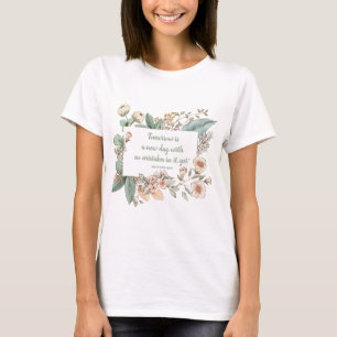 Anne von Green Gables New Day Zitat Shirt der Fr