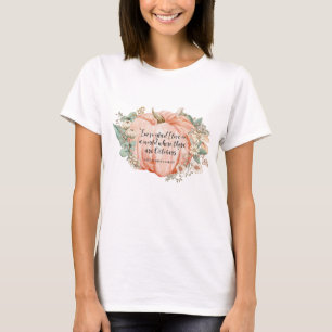 Anne von Green Gables Oktober Zitat T-Shirt