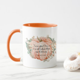 Anne von Green Gables Oktober Zitat Tasse