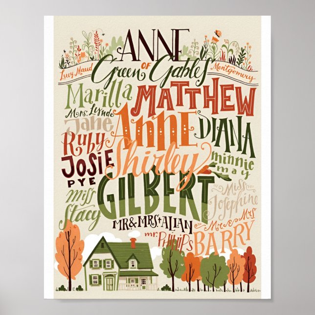 Anne von Green Gables Picture Poster (Vorne)