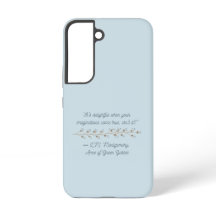 Anne von Green Gables Quote Telefon Fall
