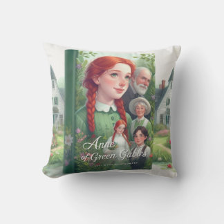 Anne von Green Gables remagined Cover Throw Kissen
