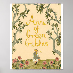 Anne von Green Gables Retro Poster