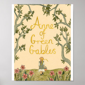 Anne von Green Gables Retro Poster