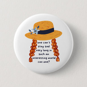 Anne von Green Gables Shirley Buchangebot Button