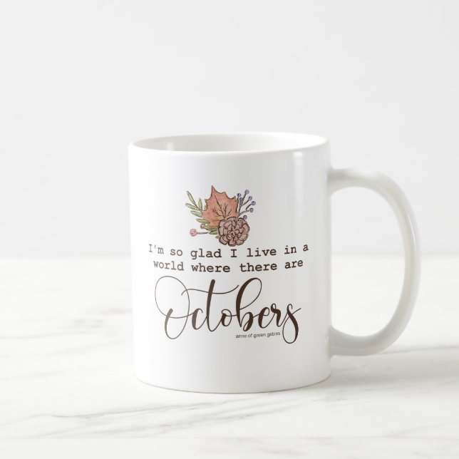 Anne von Green Gables Zitat Kaffeetasse (Rechts)