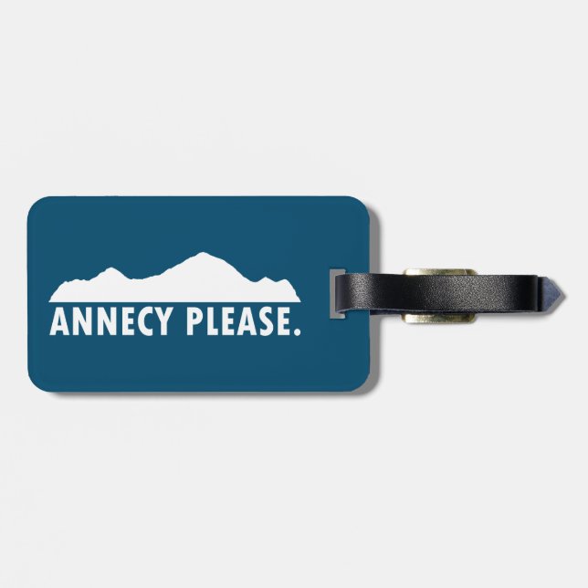 Annecy bitte gepäckanhänger (Rückseite horizontal)