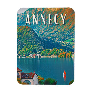 Annecy Foto Vintage Magnet