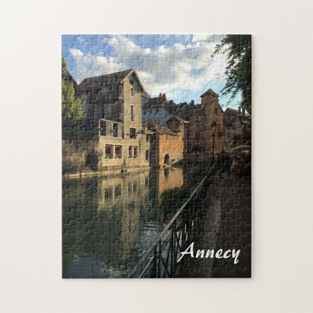 Annecy France Jigsaw Puzzle (Vertikal)