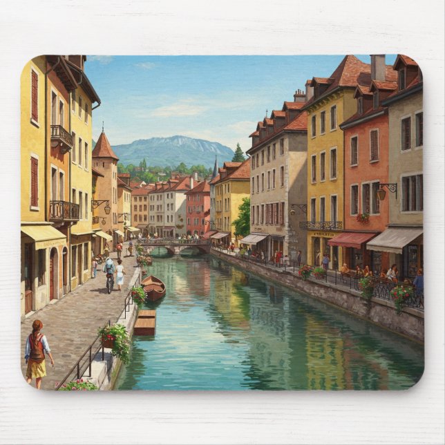 Annecy France Mousepad (Vorne)