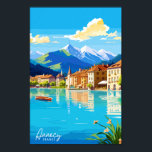 Annecy France Vintage Poster<br><div class="desc">Annecy France Vintage</div>